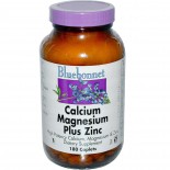 Calcium Magnesium Plus Zinc (180 caplet) - Bluebonnet Nutrition