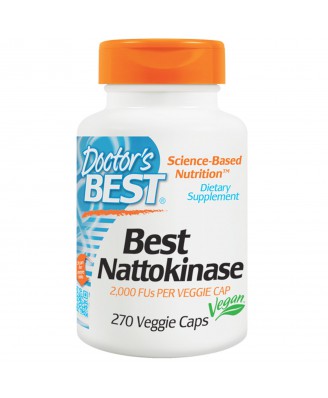 Acheter Doctor's Best, Best Nattokinase, 2,000 FU, 270 Veggie Caps - N