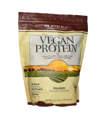 Vegan Protein Chocolate (750 g) - Dr. Mercola