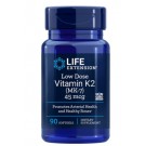 Low-Dose Vitamin K2 45 Mcg - 90 Softgels - Life Extension