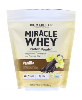 Miracle Whey - Protein Powder Vanilla (454 Gram) - Dr. Mercola
