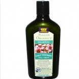 Avalon Organics, Shampooing, arbre à thé traitement du cuir chevelu (325 ml)