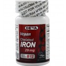 Deva, Vegan chélaté fer, mg 29, 90 comprimés