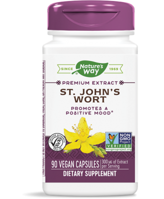ST. JOHN'S WORT GESTANDAARDISEERD (90 CAPSULES) - NATURE'S WAY