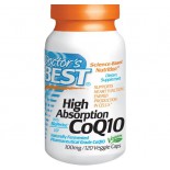 High Absorption CoQ10 with BioPerine 100 mg (120 Softgels) - Doctor's Best