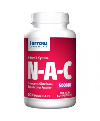 N-A-C N-Acetyl-L-Cysteine 500 mg (60 Capsules) - Jarrow Formulas