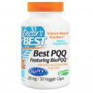 Doctor's Best, Best PQQ, 20 mg, 30 capsules Veggie