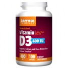 Jarrow Formulas, vitamines D3, cholécalciférol, 400 IU 100 capsules