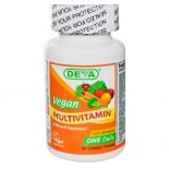 Supplément de multivitamine et de minéraux, Vegan, Deva, 90 comprimés