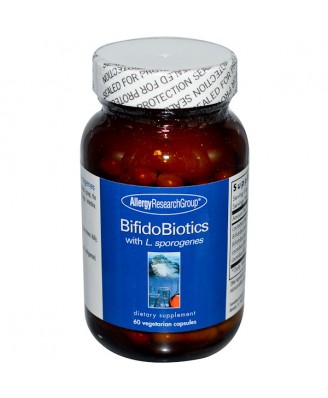 BifidoBiotics with L. Sporogenes 60 Veggie Caps - Allergy Research Group