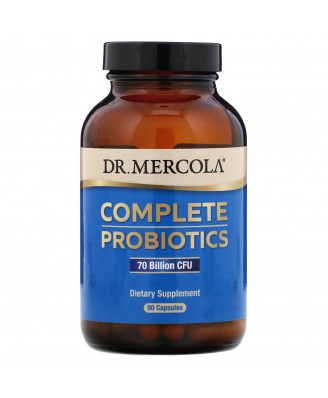 Dr. Mercola, Premium Supplements, Complete Probiotics, 90 Capsules