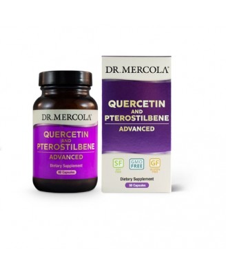 Quercetin and Pterostilbene Advanced (60 capsules) - Dr. Mercola