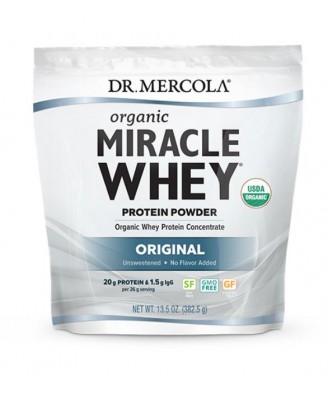 Dr. Mercola, Miracle lactosérum poudre de protéines Original (454 g)