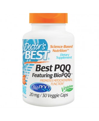 Doctor's Best, Best PQQ, 20 mg, 30 capsules Veggie