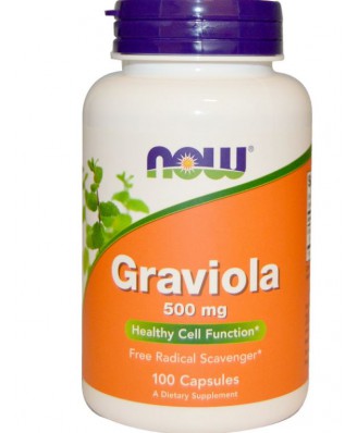 Graviola 500 mg (100 Capsules) - Now Foods
