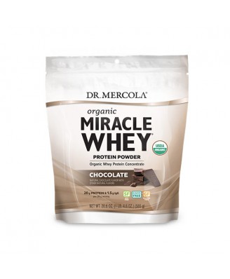 Dr. Mercola, Miracle lactosérum, protéines en poudre, chocolat, 1 lb (454 g)