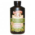 Barlean, complexe de feuilles d'Olivier, saveur de menthe poivrée, 16 oz (454 g)