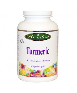 Turmeric (60 Veggie Caps) - Paradise Herbs