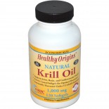 Healthy Origins, Krill Oil, Natural Vanilla Flavor, 1,000 mg, 120 Softgels