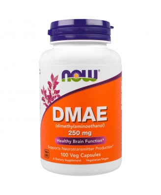 DMAE 250 mg (100 Veggie Caps) - Now Foods