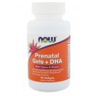 Prenatal Gels + DHA (90 softgels) - Now Foods