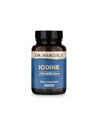 Iodine 1500 mcg (90 Capsules) - Dr. Mercola