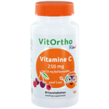 Vitamine C 250 mg met 25 mg Bioflavonoïden (Kind) 60 kauwtabs - VitOrtho