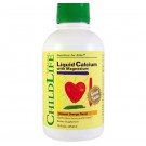 Calcium liquide avec magnésium, saveur naturelle d'Orange, 16 oz liq (474 ml) - ChildLife, Essentials