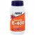 Now Foods, E-400 100 % naturel mélangé Tocopherols, 100 gélules