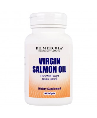 Dr. Mercola, Premium Supplements, Virgin Salmon Oil, 90 Softgels