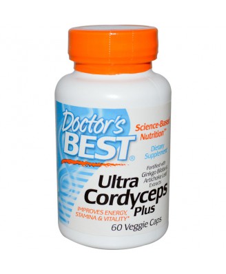 Ultra Cordyceps Plus (60 Veggie Caps) - Doctor's Best