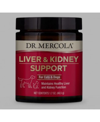Foie et rein de soutien pour animaux de compagnie (39 g) - Dr. Mercola