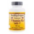 Natural Vitamin K2 as MK-7 100 mcg (180 Veggie Softgels) - Healthy Origins