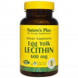 Egg Yolk Lecithin, 600 mg (90 Veggie Caps) - Nature's Plus