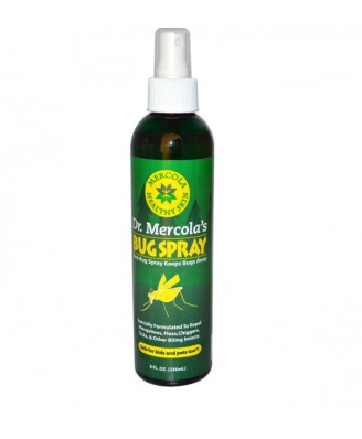 Dr. Mercola, une peau saine, insectifuge, 8 onces (236 ml)