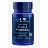 BioActive Folate and Vitamin B12 (90 Veggie Capsules) - Life Extension