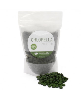 Chlorella bio (500 g) - Superfoodme