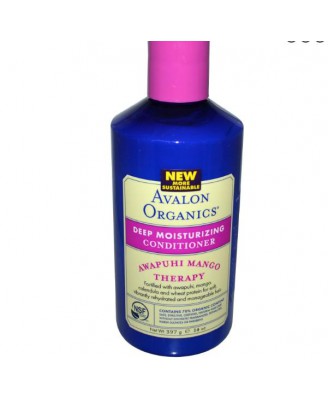 Avalon Organics, Revitalisant hydratant en profondeur, mangue Awapuhi thérapie, 14 oz (397 g)