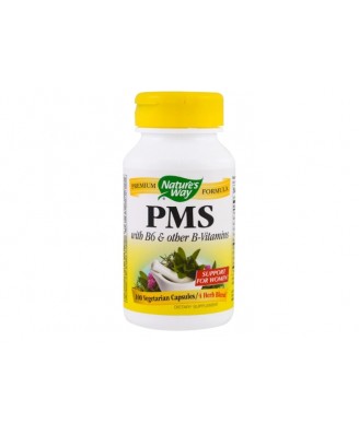 Nature's Way, PMS, With Vitamin B6 & 5-HTP, 418 mg, 100 Capsules