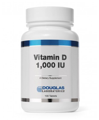 Douglas Laboratories, Vitamine D 1000 IU (100 comprimés)