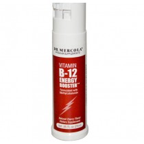 Dr. Mercola, Booster d'énergie de la vitamine B-12, saveur cerise naturelle, 85 fl oz (25 ml)
